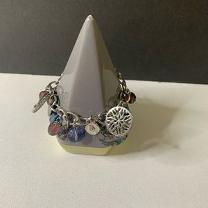 💐 Used Lia Sophia Charm Multi Color Bracelet